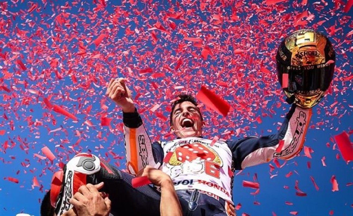 Marc Márquez, campió del món de MotoGP